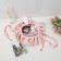 輕奢華兔耳抽繩彩妝包懶人化妝品收納袋【歐耶會社Oh yes shop】